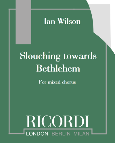Slouching towards Bethlehem — Ian Wilson