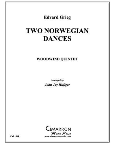 Two Norwegian Dances — Edvard Grieg