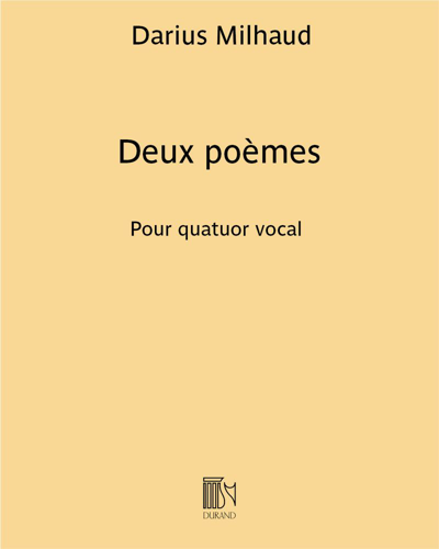Deux poèmes, op. 39 — 米约