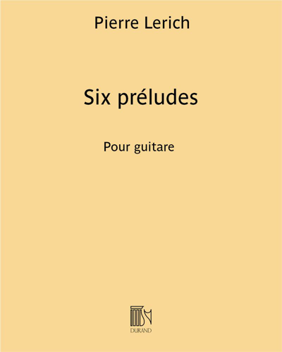 Six préludes — Pierre Lerich