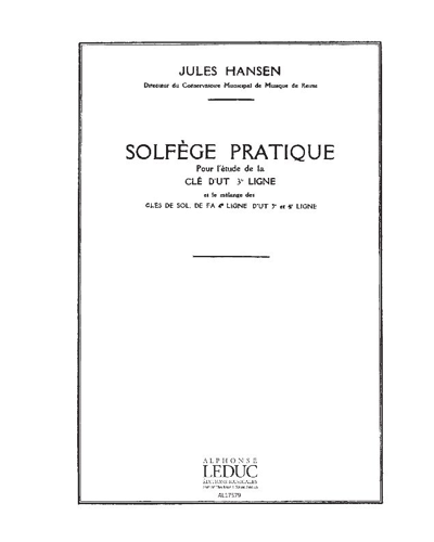 Solfège pratique — Jules Hansen
