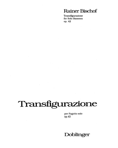 Transfigurazione, op. 42 — Rainer Bischof