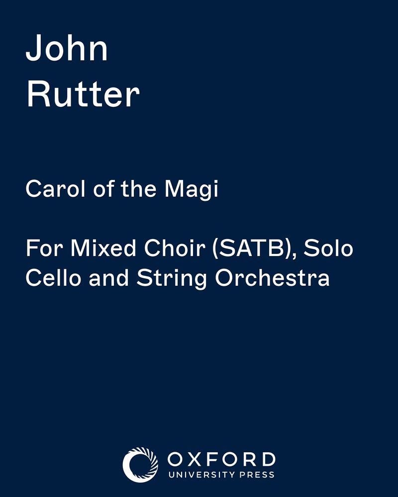 Carol of the Magi — 约翰·拉特