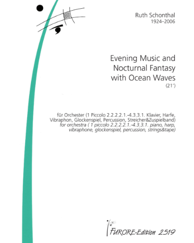 Evening Music and Nocturnal Fantasy with Ocean Waves — Ruth Schönthal