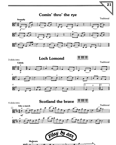 Comin' Thro' The Rye/Loch Lomond/Scotland The Brave — Traditional