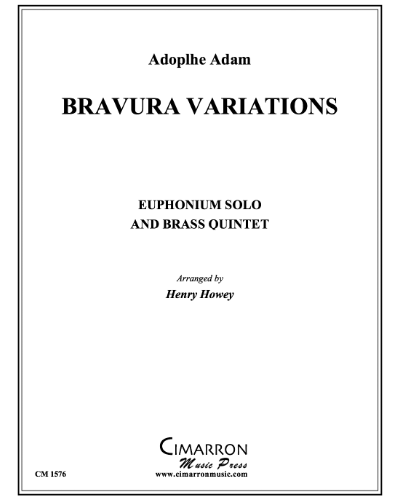 Bravura Variations — 阿道夫·亚当