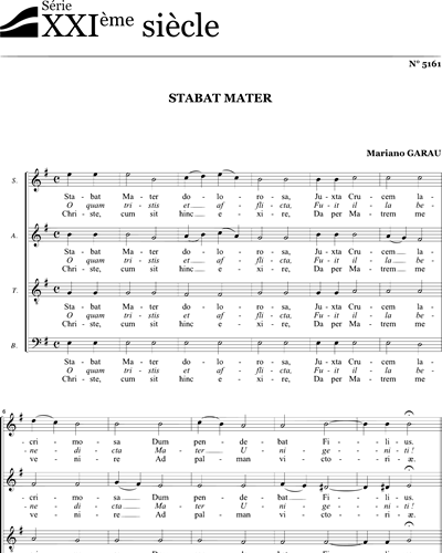 Stabat Mater - Garau — Mariano Garau