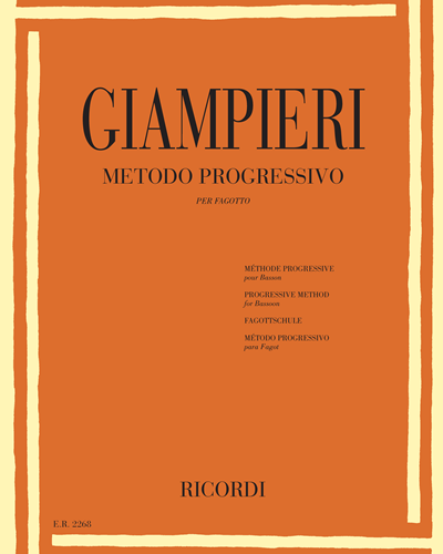 Metodo progressivo per fagotto — Alamiro Giampieri