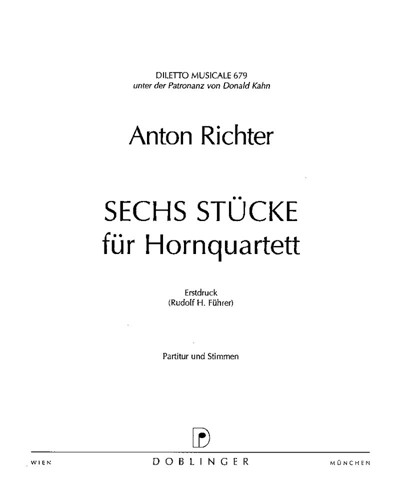 Six Pieces — Anton Richter
