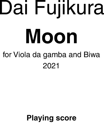 Moon — Dai Fujikura
