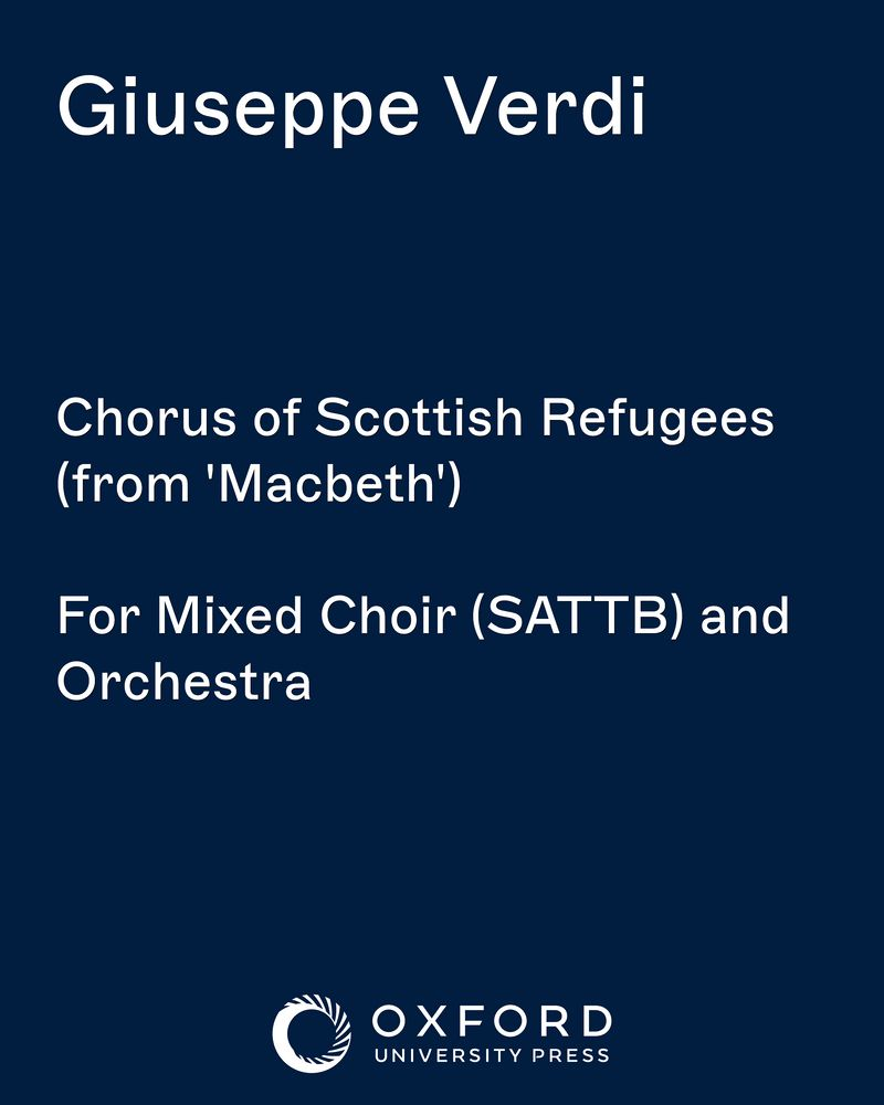 Chorus of Scottish Refugees (from 'Macbeth') — 威尔第