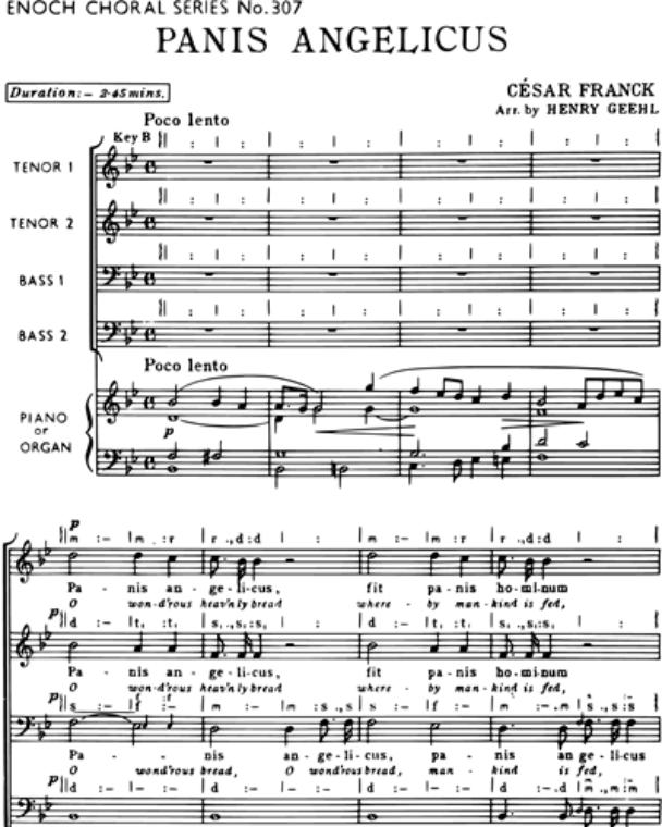 Panis Angelicus — 弗兰克