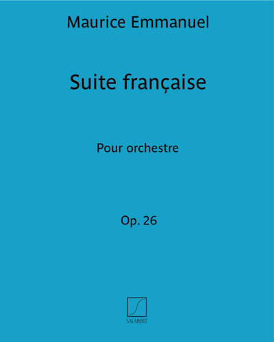Suite française, op. 26 — 莫里斯·埃马努埃尔