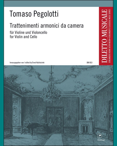 Trattenimenti Armonici da Camera — Tomaso Pegolotti