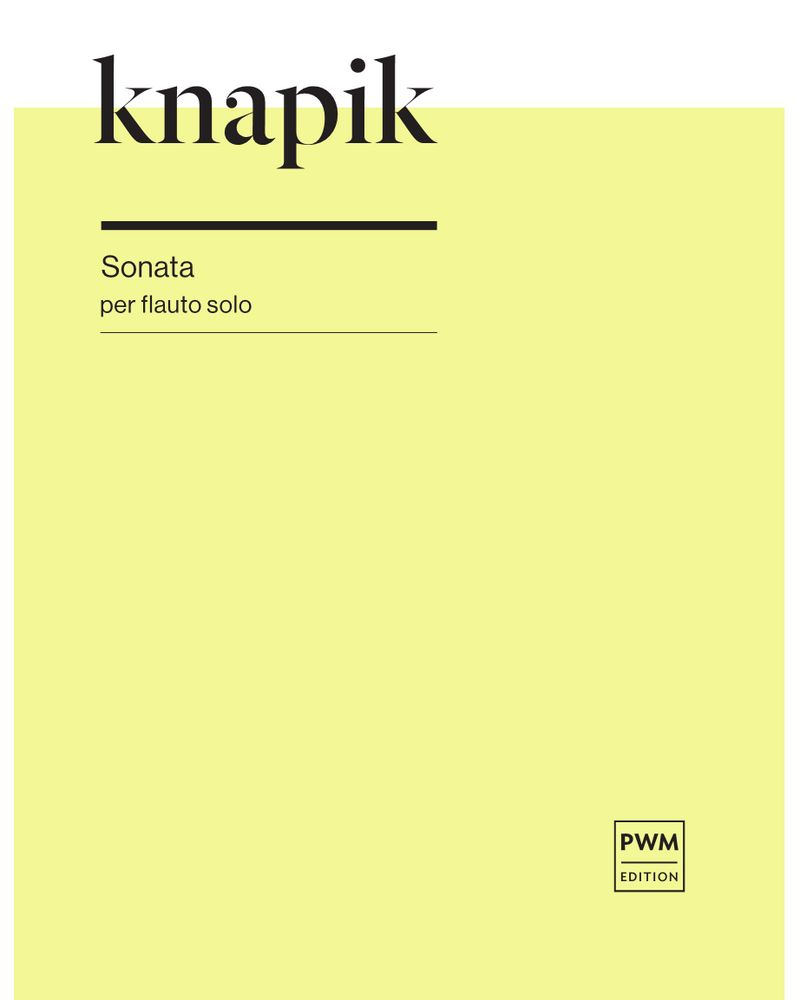 Sonata for Solo Flute — Eugeniusz Knapik
