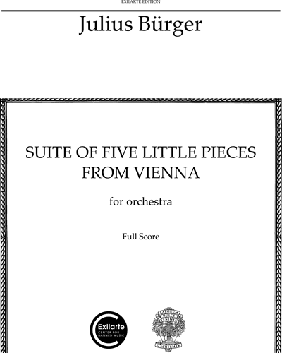 Suite of Five Little Pieces from Vienna — Julius Bürger