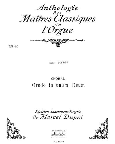 Credo in unum Deum — 沙伊特
