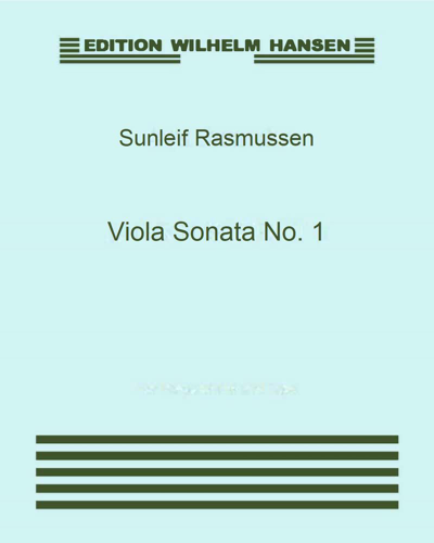 Viola Sonata No. 1 — Sunleif Rasmussen