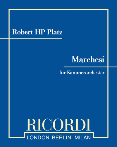 Marchesi — Robert Hugo Philip Platz