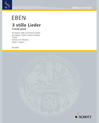 Three Low-voiced Songs — Petr Eben