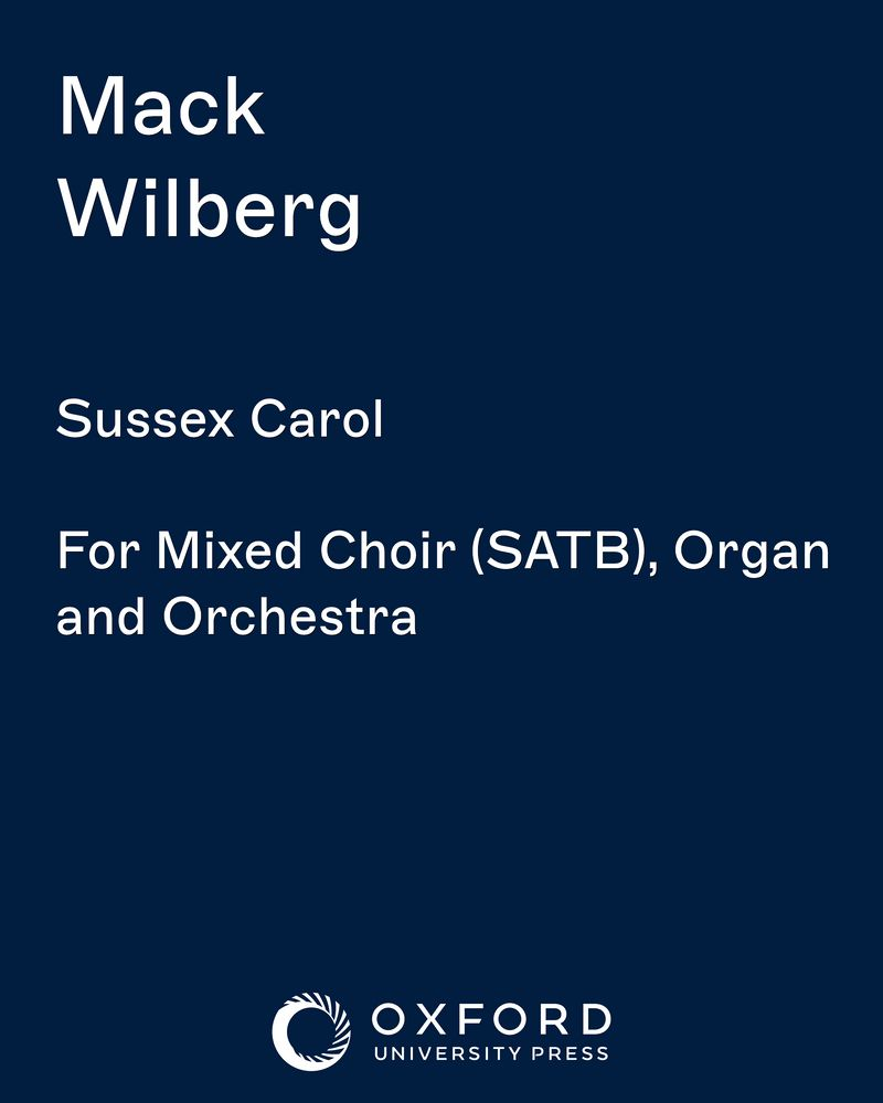 Sussex Carol — Mack Wilberg