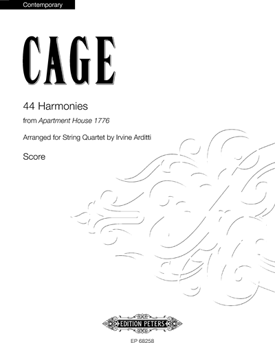44 Harmonies from Apartment House 1776 — 约翰·凯奇