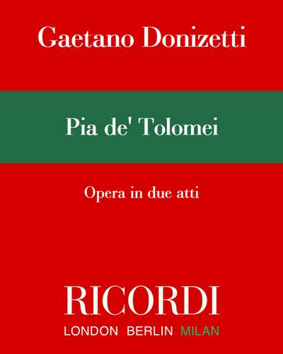 Pia de' Tolomei — 多尼采蒂