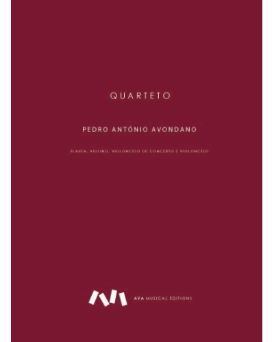 Quartet for Solo Cello, Flute, Violin and Cello — Pedro António Avondano