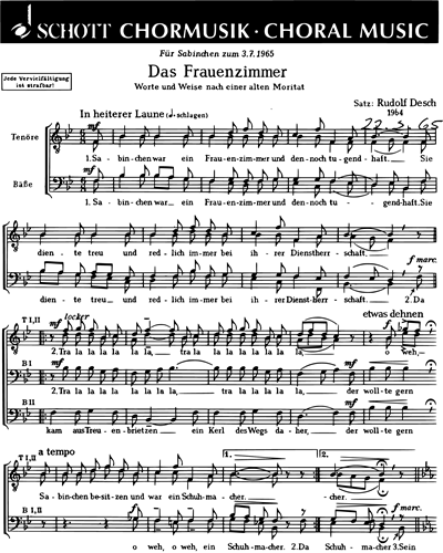 Das Frauenzimmer — Rudolf Desch