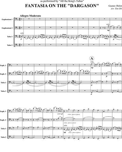 Fantasia on The Dargason (from 'Suite No. 2 in F') — 霍尔斯特