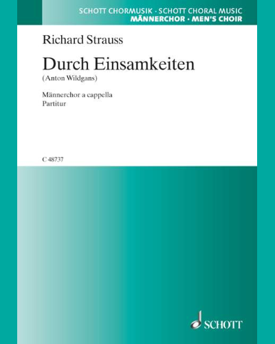 Durch Einsamkeiten — 理查德·施特劳斯