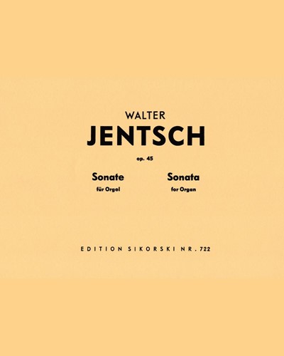 Sonata, op. 45 — Walter Jentsch