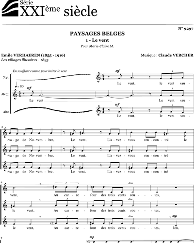Paysages Belges — Claude Vercher