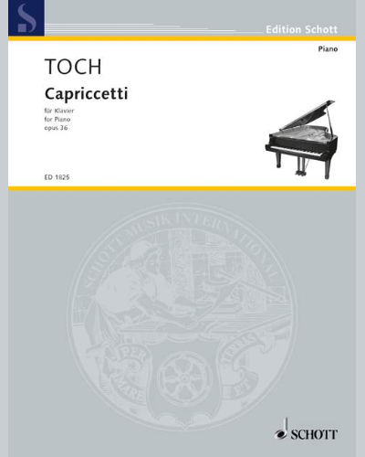 Capriccetti, op. 36 — 恩斯特·托赫