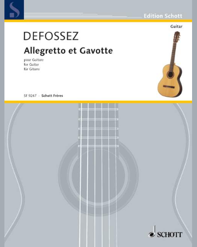 Allegretto and Gavotte — René Defossez