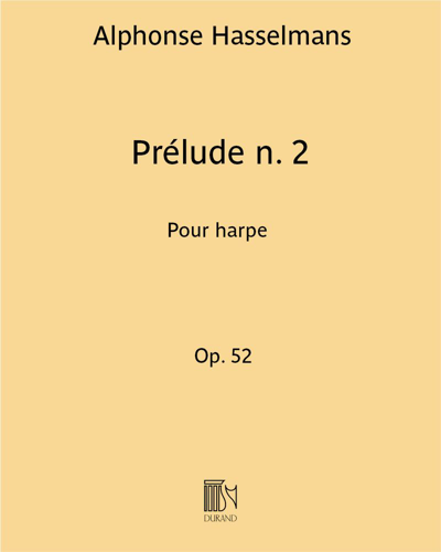 Prelude No. 2, op. 52 — Alphonse Hasselmans