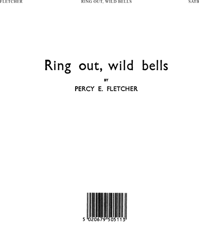 Ring Out Wild Bells — Percy Fletcher