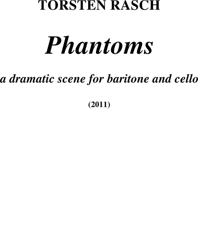 I see Phantoms — Torsten Rasch