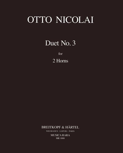 Duo Nr. 3 — 奥托·尼古拉