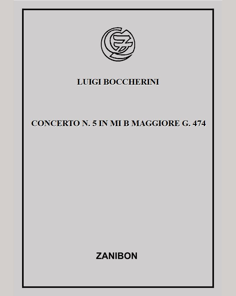 Concerto No. 5 in E-flat major, G. 474 — Luigi Boccherini