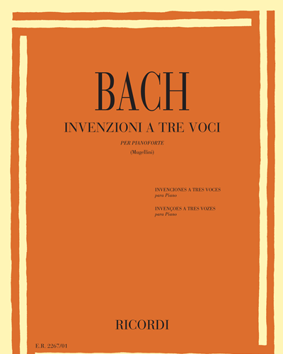 Invenzioni a 3 voci — 巴赫