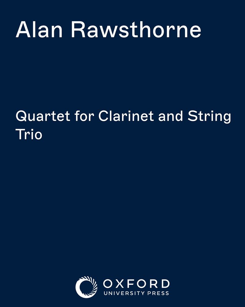 Quartet for Clarinet and String Trio — Alan Rawsthorne