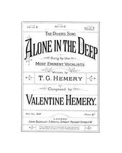Alone In The Deep — Valentine Hemery