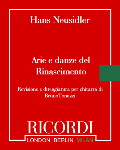 Arie e danze del Rinascimento - Fascicolo II — Hans Neusidler