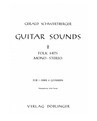 Guitar Sounds, Vol. 2 — Gerald Schwertberger