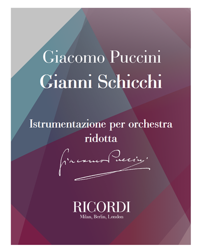 Gianni Schicchi — 普契尼