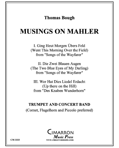 Musings on Mahler — Thomas Bough
