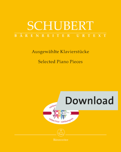Selected Piano Pieces — Franz Schubert