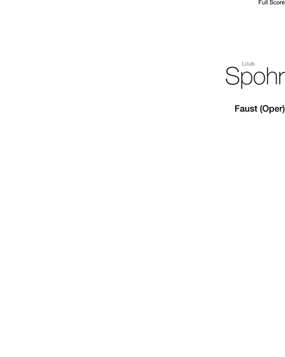 Faust — Ludwig Spohr