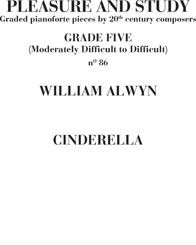 Cinderella No. 86 (Pleasure and Study) — William Alwyn